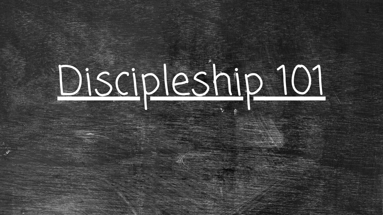 Discipleship 101 – Part 3