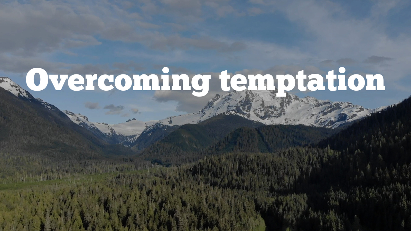 Overcoming Temptation